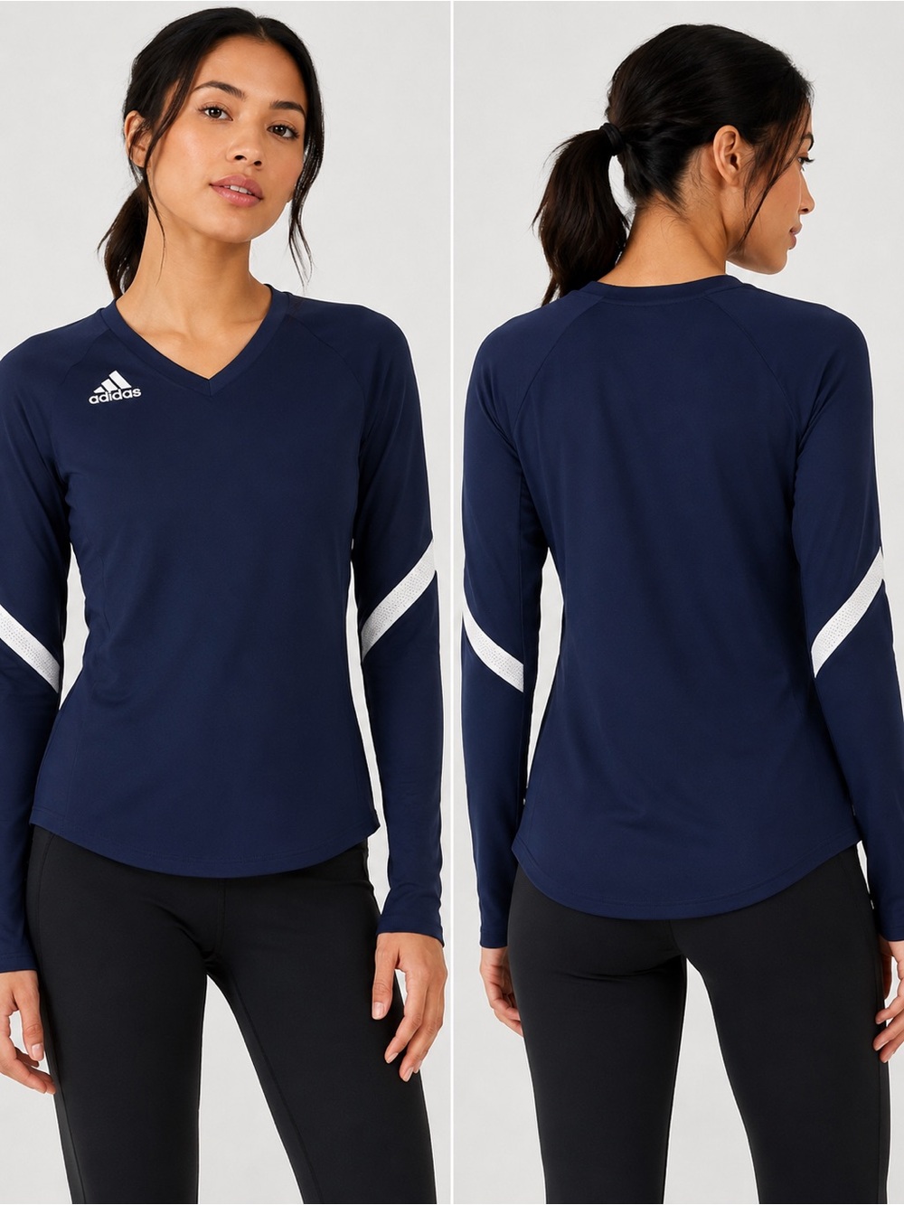 3 Adidas AeroReady Long Sleeve Athletic Top – NWT – Women’s XS